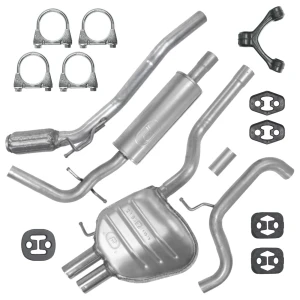 Zestaw tłumików Volkswagen Golf 5 V od 2007 do 2009 1.9 TDI Kombi