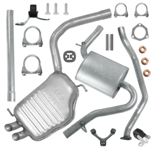 Zestaw tłumików Audi A4 B6 od 2000 do 12/2004 1.9 TDI Sedan Kombi Avant