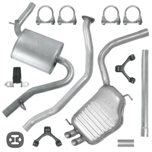 Zestaw tłumików Audi A4 B6 od 2000 do 12/2004 1.9 TDI Sedan Kombi Avant