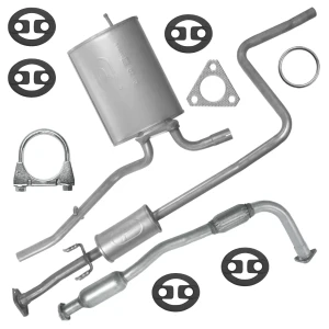 Zestaw tłumików Daewoo Matiz 1 I od 1998 do 08/2000 0.8 Hatchback