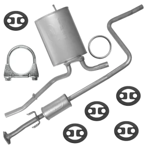 Zestaw tłumików Daewoo Matiz 1 I od 1998 do 08/2000 0.8 Hatchback