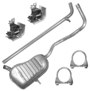 Zestaw tłumików Renault Scenic 2 II JM od 2002 do 2009 1.9 dCi Van