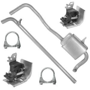 Zestaw tłumików Renault Scenic 3 III JZ od 2009 do 2016 1.5 dCi 1.9 dCi Van