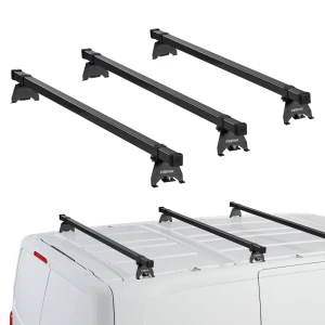 Stalowy bagażnik (belki) dachowe Onus PRO HD do Ford Transit 7 VII MK7 L2H3 Bus Van (od 2014)