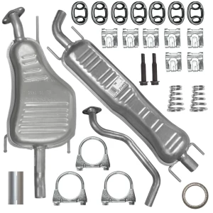Zestaw tłumików Opel Zafira A I 1 04.1999-06.2005 1.6i 16V