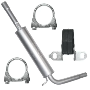 Tłumik środkowy Volkswagen Polo IV 4 9N 11.2001-12.2009 1.2i Hatchback