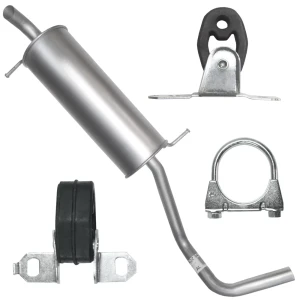 Tłumik końcowy Skoda Fabia I 1 6Y 12.1999-11.2005 1.2i Hatchback Sedan