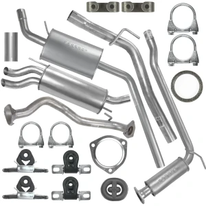 Zestaw tłumików Volkswagen Transporter T4 01.1996-07.2003 2.4 D Skrzynia SWB