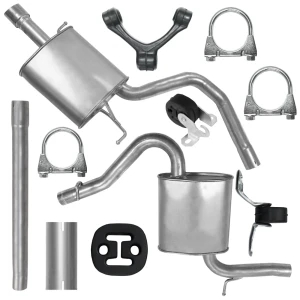 Zestaw tłumików Audi A4 B6 B7 01.2000-06.2008 2.0 Sedan Kombi Avant