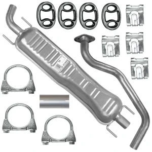 Tłumik środkowy Opel Zafira A I 1 04.1999-06.2005 1.6i 16V 1.8I 16V 2.0i 16V