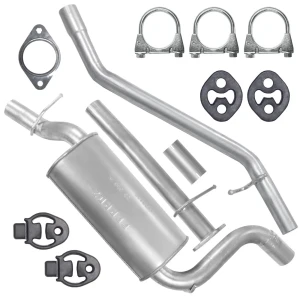 Zestaw tłumików Volvo S40 2 II 12.2003-12.2012 2.0 D Sedan DPF