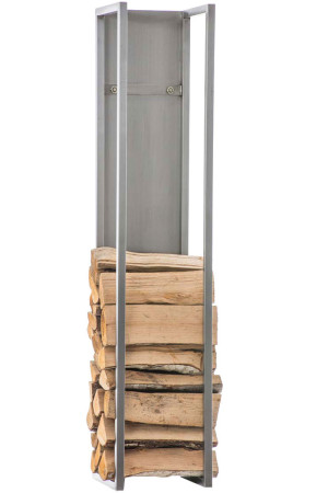 Stojak na drewno opałowe Spark 120 cm Czarny