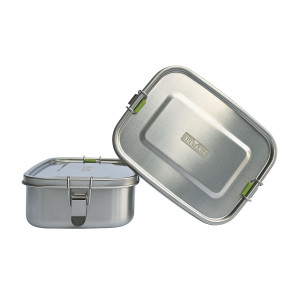 Stalowy Lunchbox 4 sztuki, pojemniki na żywność 1,1L
