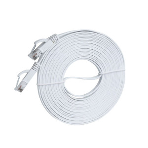 NONE 0,3 m 0,5 m 1 m 5 m 10 m 20 m 30 m Cat 6 flaches Ethernet-Kabel UTP 1000 M Netzwerk für Laptop-Router PC-Router PS5 PC 4 3 Xbox-Modem