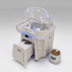 NONE Shampoostoel in Japanse stijl met stomen- en watercirculatiefuncties op het hoofd, geschikt voor kapsalonmeubilair en massagestoelen. Option 2