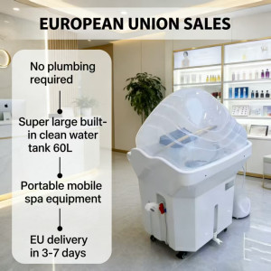 NONE Mobiele spa-apparatuur met watercirculatie en stoommachine, geschikt voor beautysalon, massage- en spa-centrum Optie 3