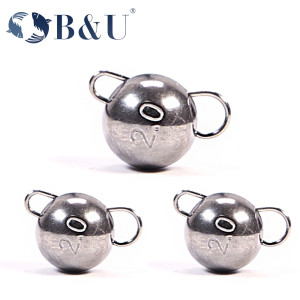 B&U-TUNGSTEN Fishing Cheburashka Sinker, Angelzubehör, Swing Jig Head, Bullet Weights, Soft Lure Group, Hook Emergravated