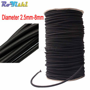 NONE 10 Meter starkes elastisches Seil Bungee Shock Cord Stretch String für DIY Schmuckherstellung Outdoor Projekt Zelt Kajak Boot Backage