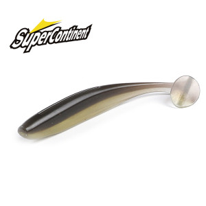 2023 Supercontinent Shiner 50 mm 75 mm 100 mm Angelköder weicher Kunstköder einfach zum Anschließen großer Hecht