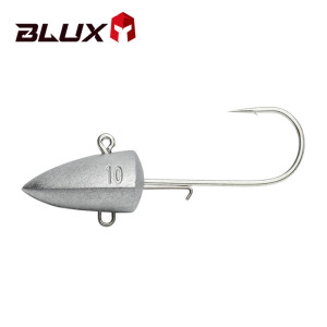 BLUX Dart Jighead Angelhaken 3,5g 5g 7g 10g 14g Wurm Angeln Köder Haken Weicher Köder jig Kopf Künstliche Köder Angelgerät