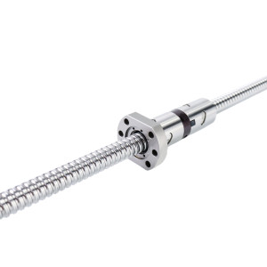 DAKAI C5 bearbeitete dfu2510 kugel schraube anpassbare rollen kugel schraube jeder größe mit doppel kugel mutter für cnc teile rm2510 kugel schraube