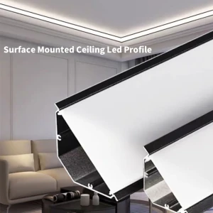 ksdligh Oberfläche Montiert Aluminium Profile Led Kanal Diffusor Decke Top Ecke Dekoration Linie Lampe Bar Home Zimmer Atmosphäre Beleuchtung
