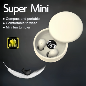 kebidu SK26 TWS Drahtlose Bluetooth 5,4 Kopfhörer In-Ear Unsichtbare Schlaf Ohrhörer Mit Mikrofon Noise Cancelling Kopfhörer HIFI Musik Headset