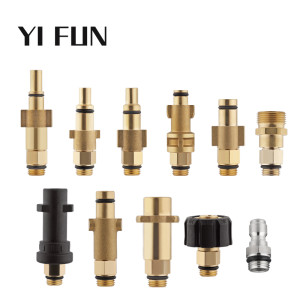 Yi Fun Adapter Für Schnee Foam Lance 1/4 Schnelle Verbindung Hochdruck Waschen Maschine Karcher Lavor Bosch Nilfisk Huter Kranzle