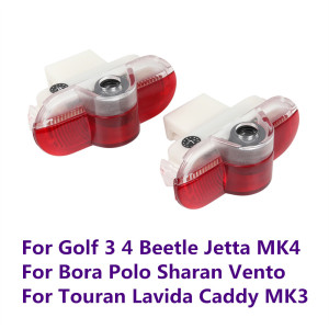 NONE LED Autotür Willkommen Logo Projektor Licht Zubehör für VW Golf 3 4 Käfer Jetta MK4 Vento Lavida Caddy MK3 Polo Sharan Touran