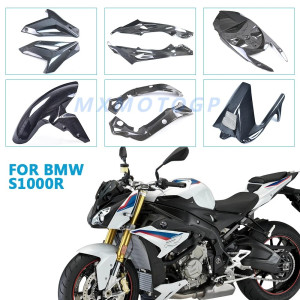 MXMOTOGP Für BMW S1000R S1000 R 2014 - 2018 2019 2020 100% Carbon Fiber Front Fender Tank Abdeckung Seite Panel Verkleidung motorrad Zubehör