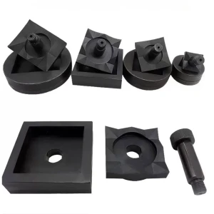 NONE hydraulische Stanzform SYK-8/15 Edelstahl-Rechteckform, quadratische Lochform, manuelle Stanzform