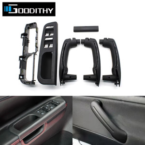 Goodithy LHD Schwarz Auto Innen Vorne Hinten Links Rechts Tür Pull Haltegriff Ersatz Für Volkswagen VW Bora Golf 4 MK4 Jetta 1999-2004