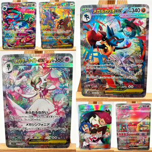 TAKARA TOMY PTCG M1S M1L Super Gardevoir Lucario Spielzeug Hobbies Hobby Sammlerstücke Spielesammlung Anime-Karten