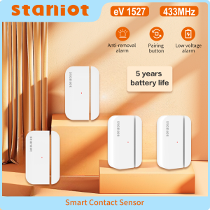 Staniot 5-Year Batterie Tür Fenster Sensor Smart Home Drahtlose Tür Öffnen Schließen Detektoren Für Sicherheit Alarm Panel Einbrecher system