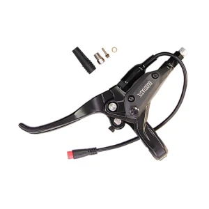 NONE Bremsgriff Bremshebel Schwarz E-Bike Teile GT03 Power-off Wasserdichter Stecker für Elektrofahrrad Brandneu