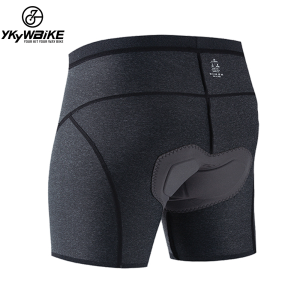 Ykywbike Herren Radhose Fahrradunterwäsche Belgien Hochelastisches Schwammpolster Stoßfeste MTB-Shorts Mountainbike-Unterwäsche