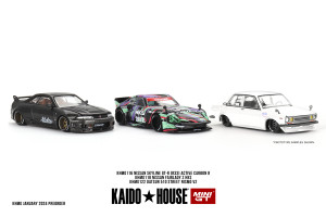 TSM MODEL Kaido haus minigt nissan skyline GT-R (r33) aktivkohle r khmg116 auto druckguss fahrzeug modell spielzeug