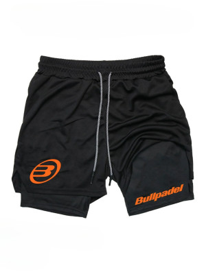 LAMLKKY Berserk – 2-in-1-Sportshorts für Herren, schnell trocknende Laufshorts, Fitnessstudio- und Fitnesstraining, doppellagige Freizeitshorts