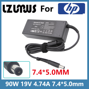 LZUMWS 19V 4,74A 90W 7,4*5,0MM AC Laptop Adapter Netzteil Für HP Pavilion DV3 DV4 DV5 DV6 6535S 6570B 6910P ProBook 430 G1 G2