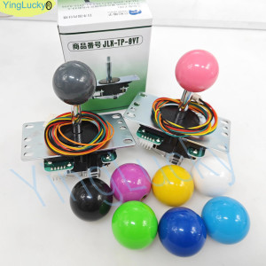 YingLucky NEUE Original SANWA Joystick JLX TP-8YT-SK Arcade joystick 5pin Kabel Spiel Video Arcade Maschine Neo Geo Null Verzögerung Faustkampf
