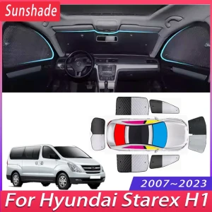 zhuiji Auto Sonnenschirm Für Hyundai Starex H1 2007 ~ 2023 2008 2009 Auto Wärmedämmung Sonnenschutz Sonnenschirm Windschutzscheibe Visier Zubehör