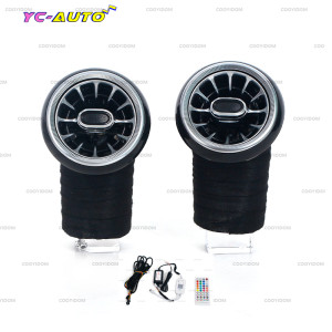 NONE Für Mercedes Benz C Klasse W204 2011-2013 LED Umgebungs Licht Front Klimaanlage Air Outlet Ersetzen AC Vent Turbo auto Zubehör
