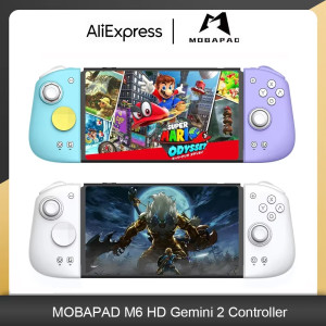 Mobapad M6s Wireless Gemini Gamepad für Nintendo Switch/Switch OLED Hall Effect Joystick HD Vibration/6-Achsen-Gyro Joy Pad