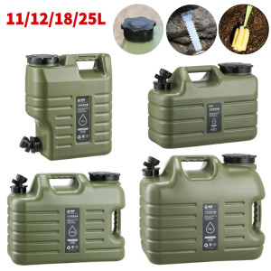 NONE 11//25l Outdoor-Wasser behälter tragbarer Camping-Wasserträger mit großer Kapazität und abnehmbarem Wasserhahn für Camping-Picknick-Wanderungen