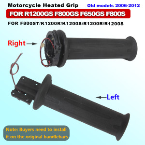 Beheizte Motorradgriffe, Heizgriffe für BMW R1200GS Adventure F800GS F650GS K1200R R1200R 2006-2012 Zubehör