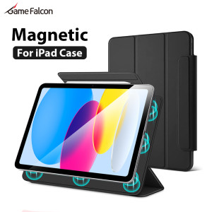 Game Falcon Magnetische Hülle für iPad A16 11. 10. Generation Pro 13 11 M4 12.9 2026 Funda für iPad Air 6 5 4 M3 M2 10.9 Mini 6 7 A17 Cover
