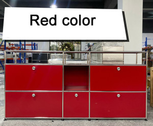 NONE Modul Modulare DIY Möbel Lagerung Regal Sideboard Angepasst Größe Nachttisch Schrank Edelstahl Heimgebrauch
