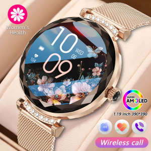 Montre connectée de luxe pour femmes LIGE, surveillance de la santé du sommeil SpO2, suivi sportif, appels Bluetooth, étanche IP68, montre connectée
