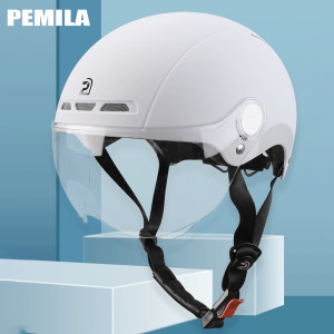 Pemila Fahrrad helm mit Brille Linse Fahrrad helm MTB Rennrad reflektierende Aufkleber E-Bike Motorrad Männer Frauen Fahrrad helm
