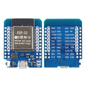 NONE D1 MINI ESP32 BT WiFi Modul Entwicklungsboard für Internet der Dinge CP2102 CH9102F Seriell 40Pin USB Micro Typ-C